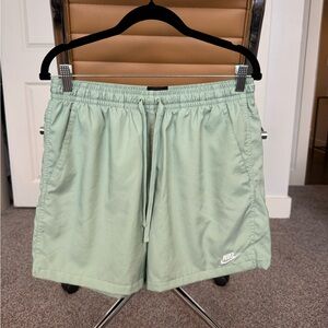 Nike Mint Green Sports Shorts